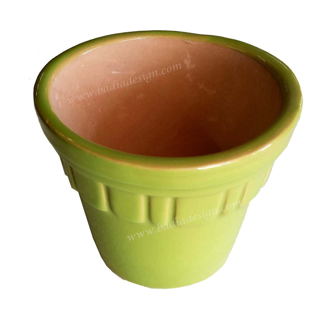 Small Hand Painted Ceramic Planter