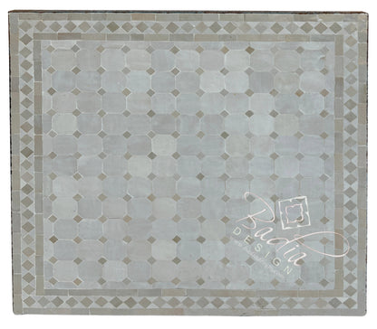 30" Square Beige Tile Table Top