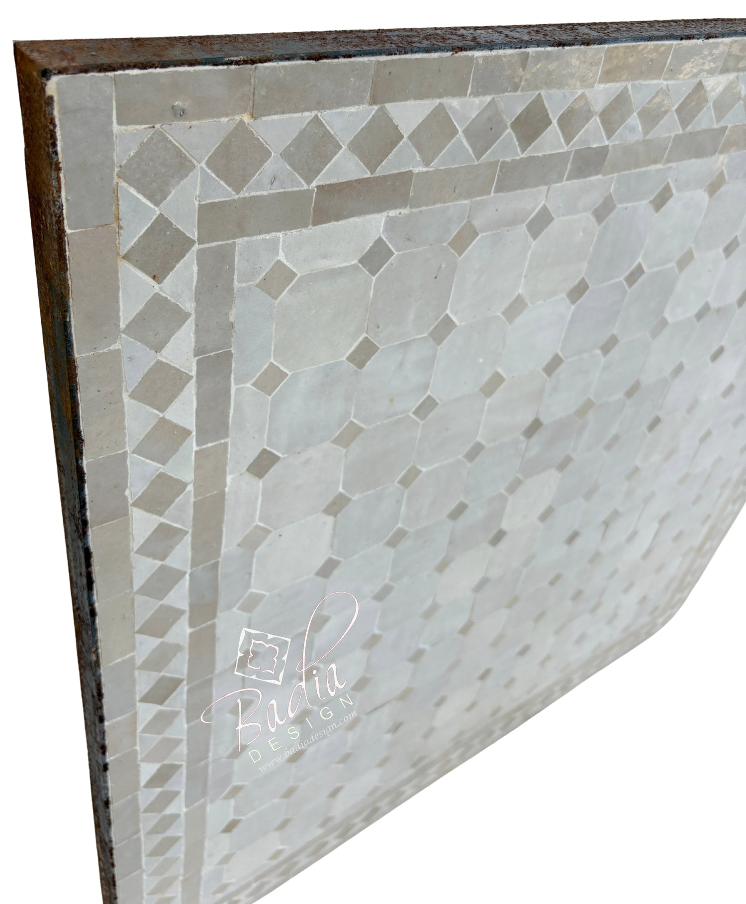 30" Square Beige Tile Table Top