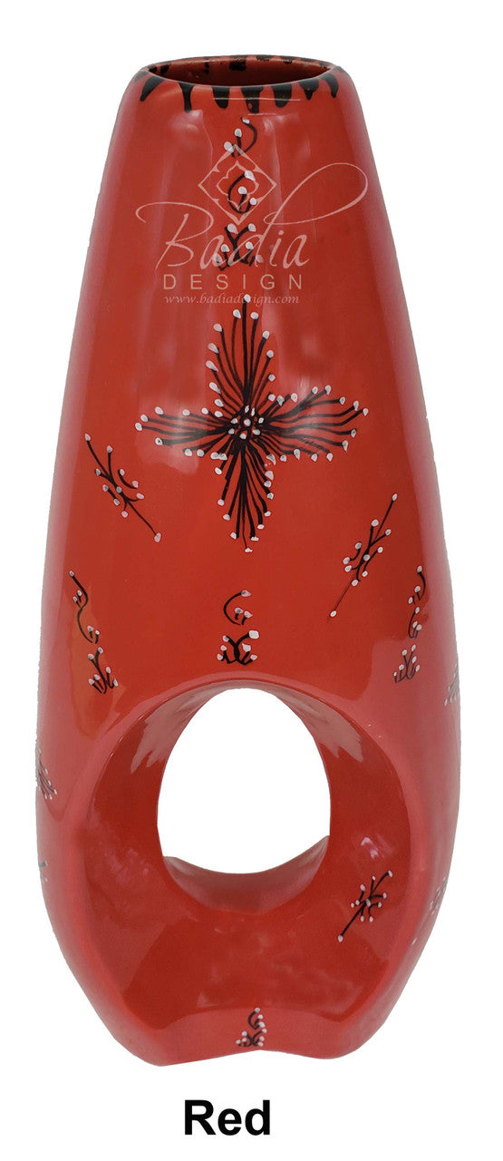Stylish Hand Painted Ceramic Vase