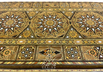 Handcrafted Syrian Design Inlay Gaming Table