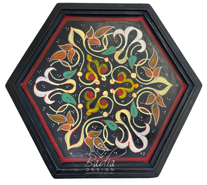 Colorful Hand Painted Side Tables