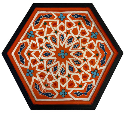 Colorful Hand Painted Side Tables