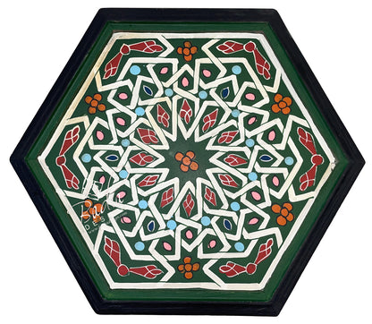 Colorful Hand Painted Side Tables