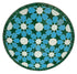 Round Moroccan Multi-Color Tile Table Top