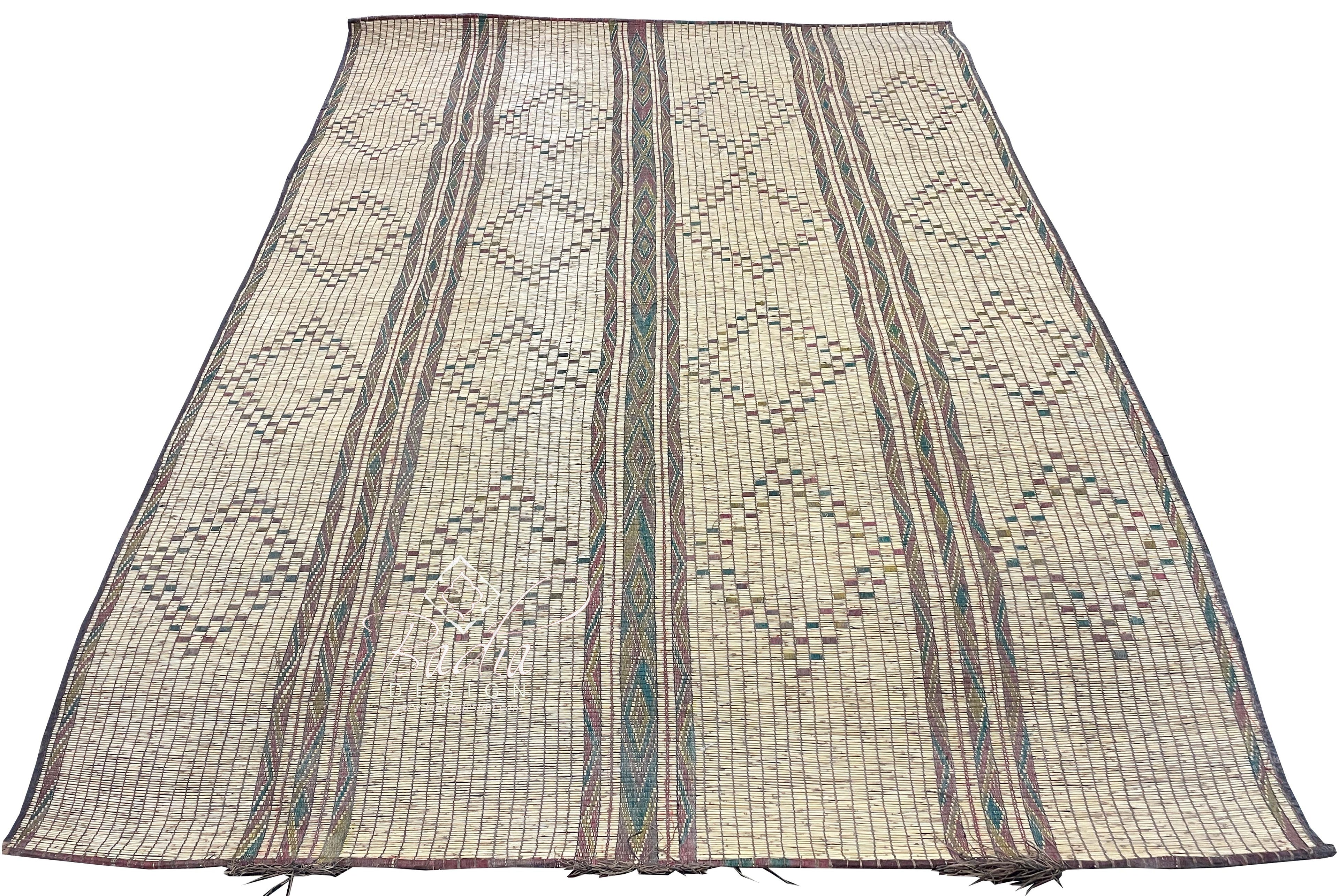 Handwoven Berber Straw Mat