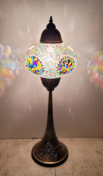 Turkish Mosaic Glass Floor Lamps