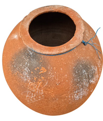 Vintage Moroccan Terracotta Clay Planter