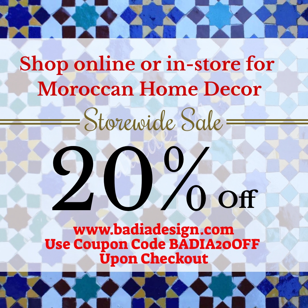 Moroccan Home Decor Sale