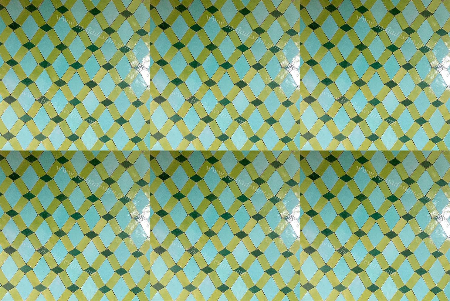 Morocan Mosaic Ceramic Tile